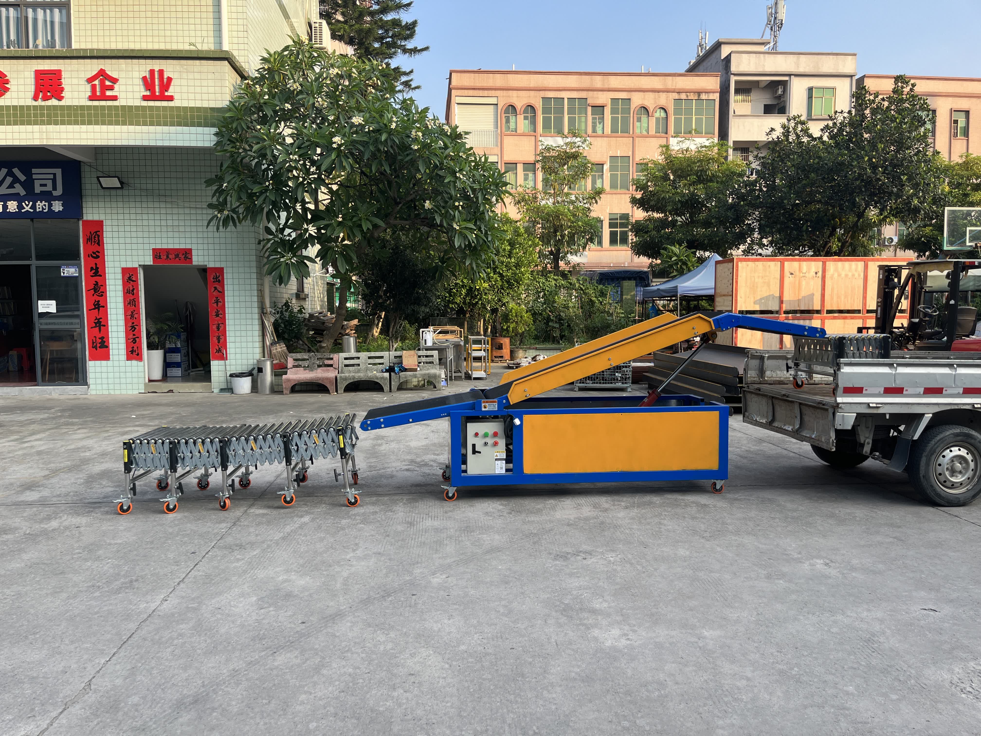 轻型爬坡机 小货车使用案例